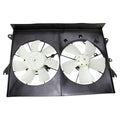 TRQ Radiator Dual Cooling Fan Assembly Compatible with 2005-10 Scion