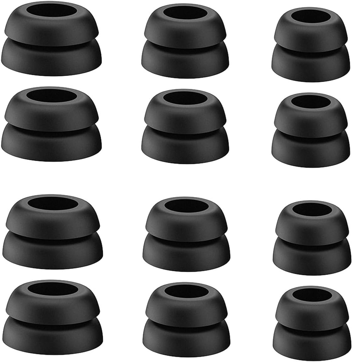Mijusun Dual Flange Ear Tips for Sony/Bose, Perfect Fit!