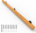 7FT Wood Stair Handrails by YEOOE for Safe Indoor Outdoor Use
