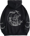 RoseSeek Plus Size Hoodie - Stylish Graphic Print & Comfortable Fit