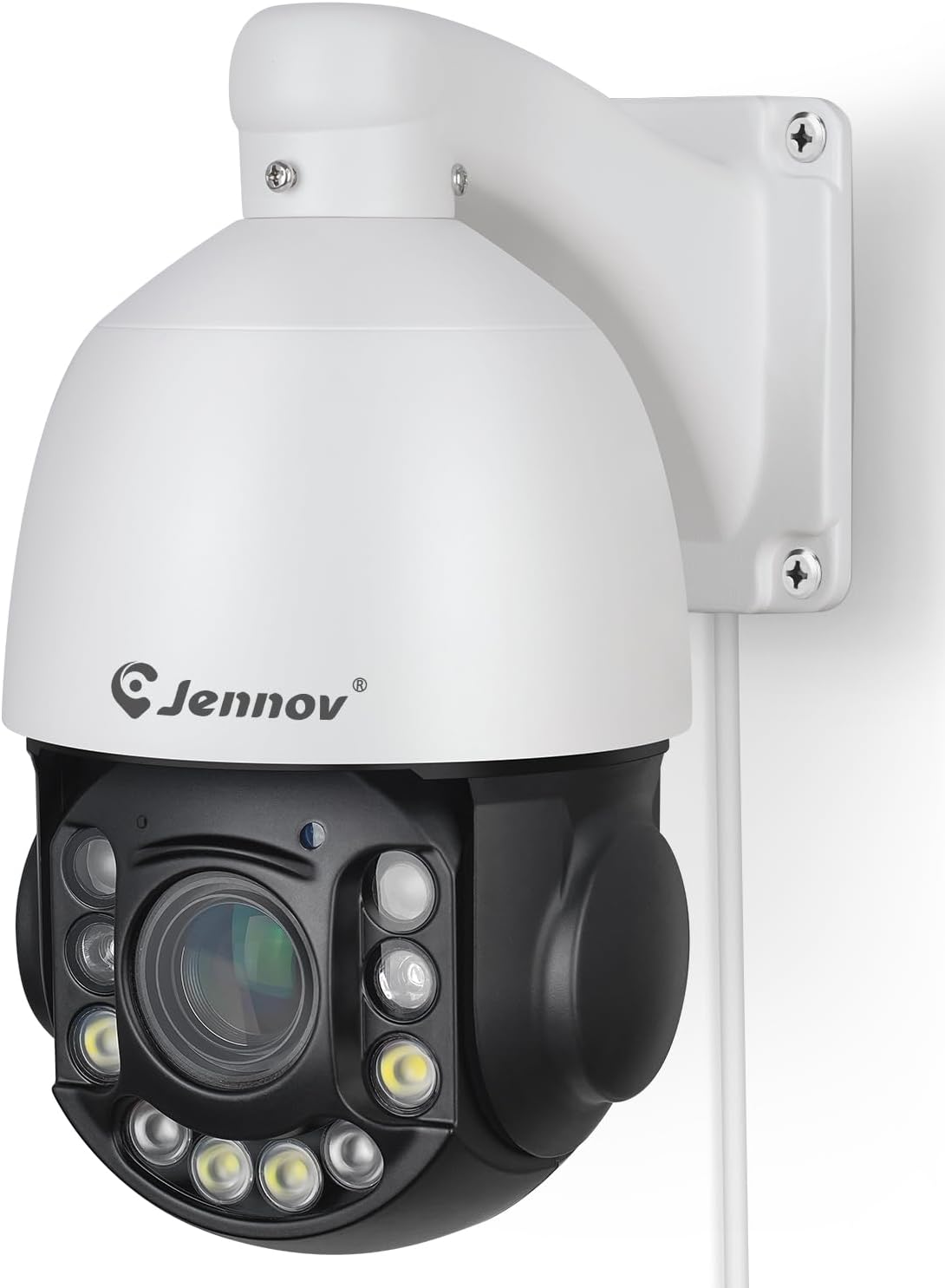 Jennov 6MP PoE IP Camera with 20X Optical Zoom for Security
