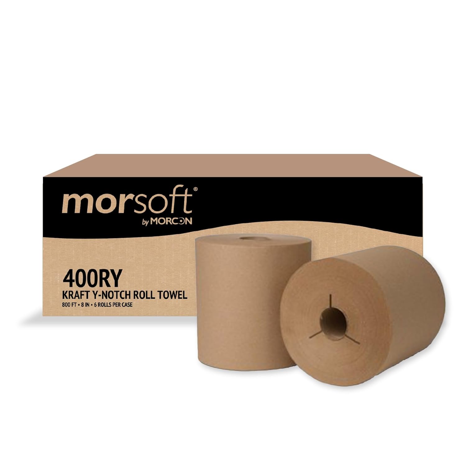 Morsoft Controlled Towels for High-Traffic Environments, 800 ft