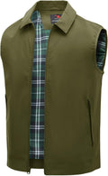 TBMPOY Men's Casual Lightweight Vest for Golf and Travel