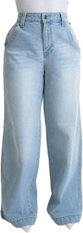 Trendy Women's High Rise Baggy Jeans for Casual Everyday Wear