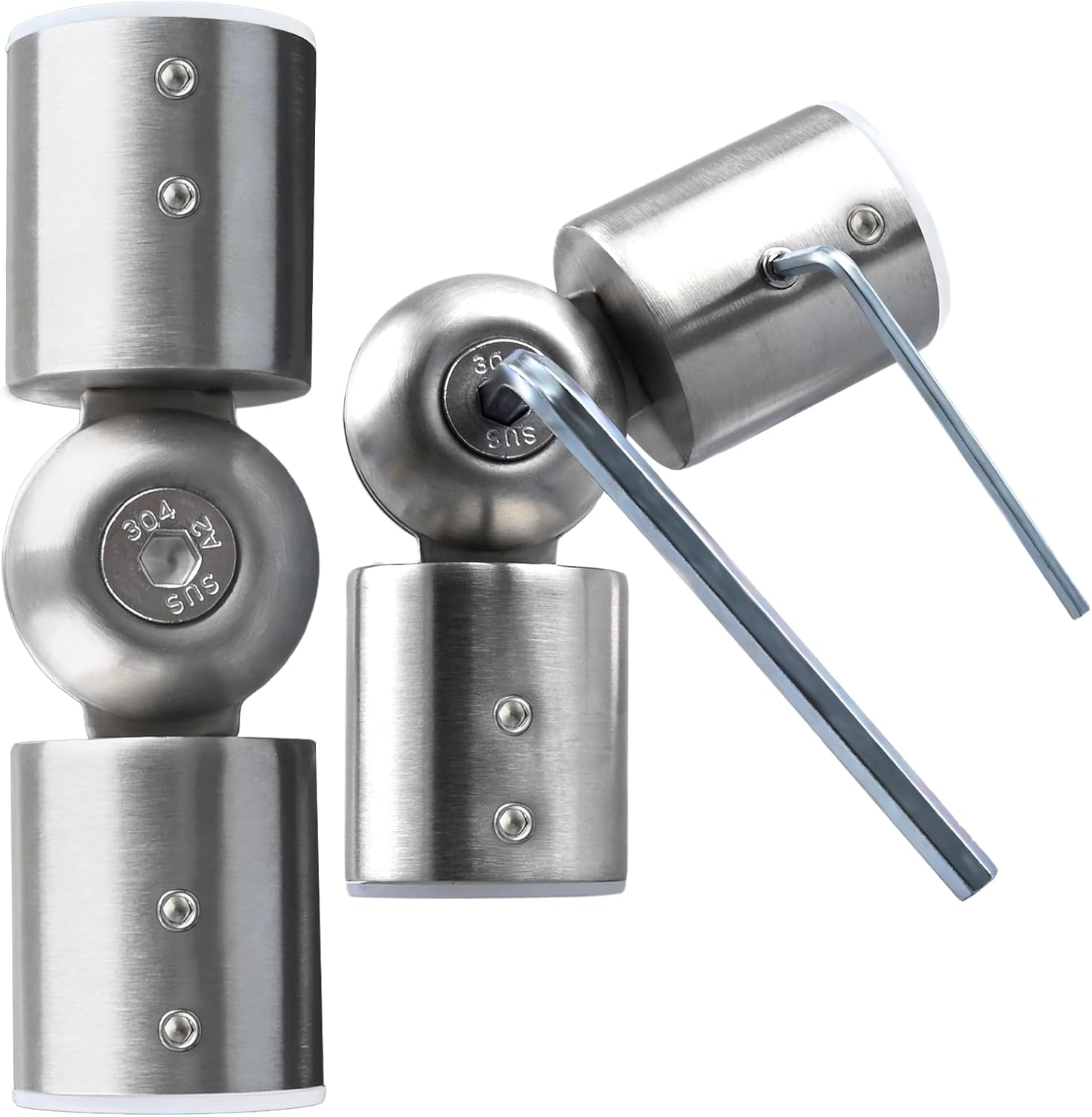 Strong Corner Connector for Bay Window Rods