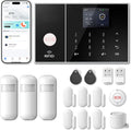 Home Security Systems 16-Piece Kit - App Alerts, GSM/4G+WiFi