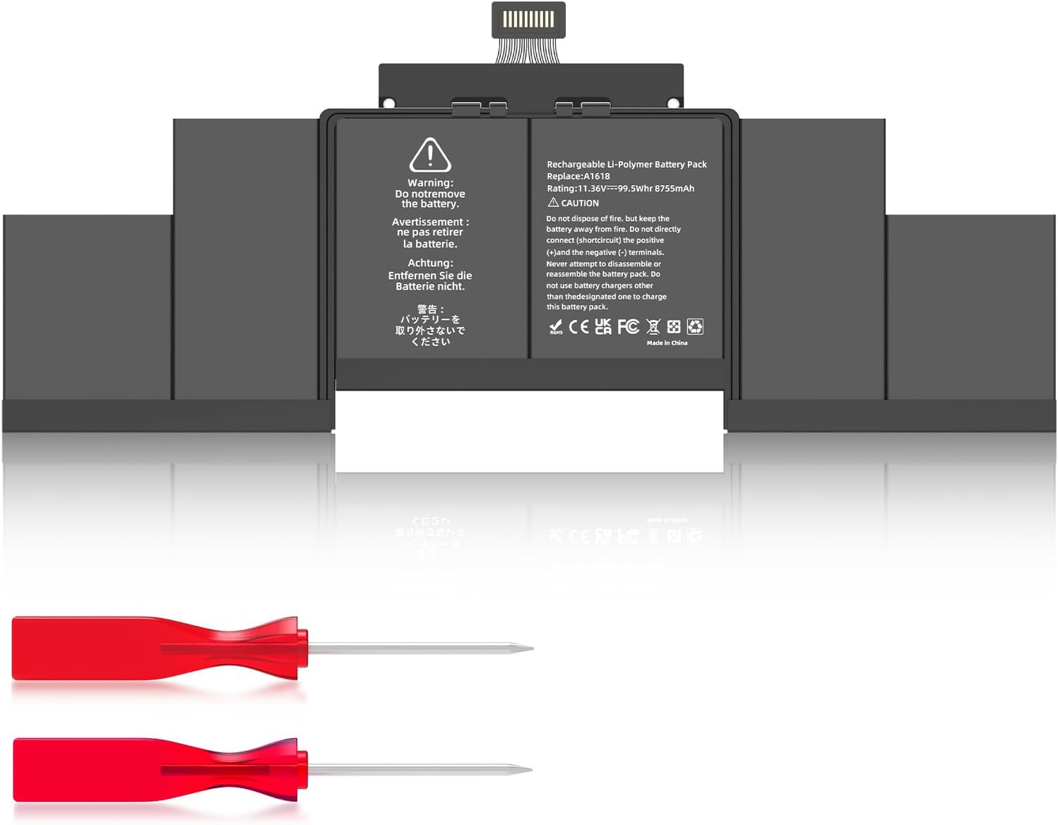 A1618 A1494 Battery Replacement for MacBook Pro 15 inch Retina