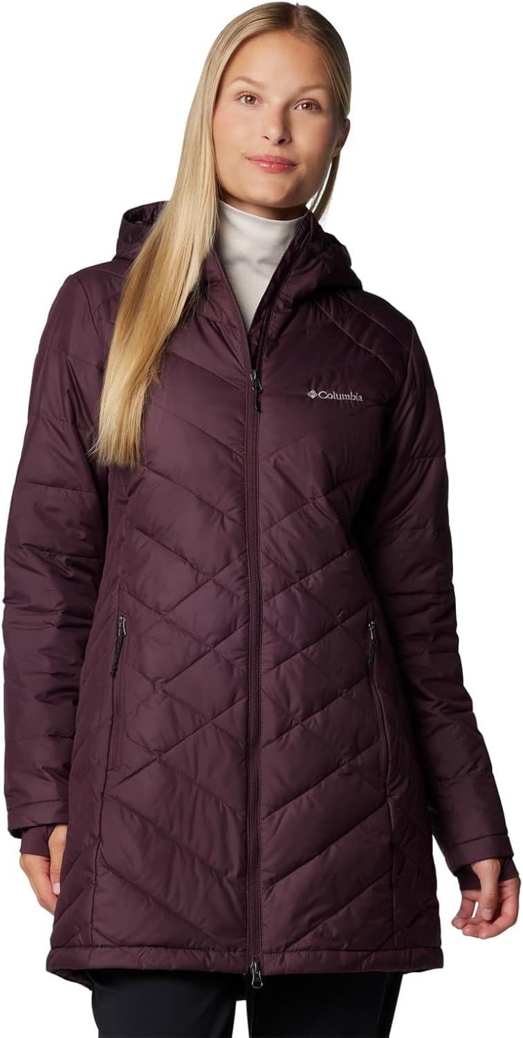 Columbia Women's Heavenly Long Hooded Jacket for Ultimate Warmth