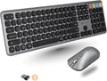 X9 Wireless Bluetooth Keyboard and Mouse Combo - Slim Multi-Device