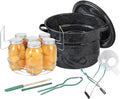 Granite Ware 21.5-Quart Enamelware Water Bath Canning Pot with Kit