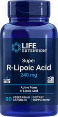 Life Extension Super R Lipoic Acid 240mg - Vegetarian Capsules