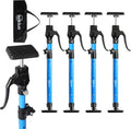 Aluminum Handle Cabinet Jack 4PC 23.6-45.3in - Stable 200lb Support