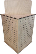 Rotating Pegboard Display Stand 22.5 x 16.76 in - Rotating Organizer