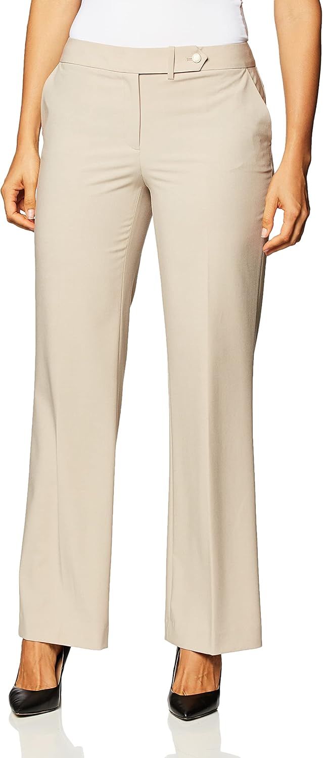 Calvin Klein Women's Straight-Leg Classic Business Casual Pants