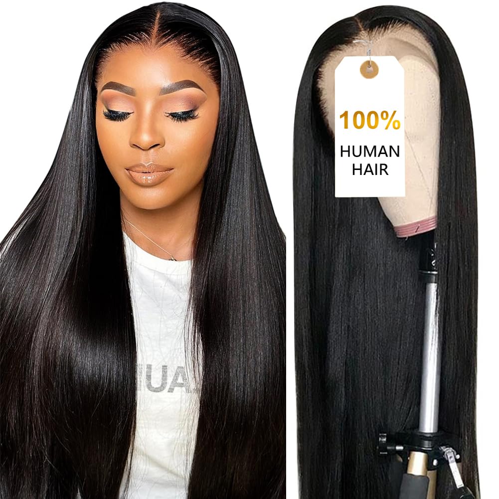 13x6 HD Straight Lace Front Wigs Human Hair for Gorgeous Styles