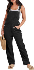 Overalls for Women Loose Fit Denim Overalls Adjustable Strap Jean