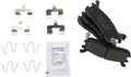 TRQ Rear Brake Pads Ceramic Compatible with Ford Escort and Mazda