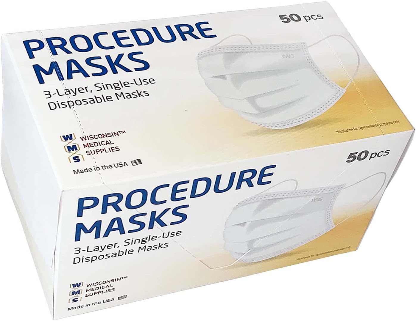3-Layer Face Masks Made in USA for Comfort and Protection