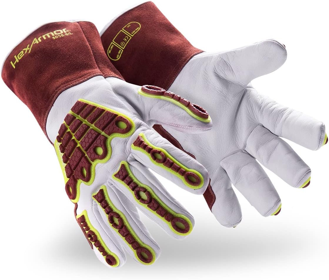 HexArmor High-Heat Resistance HeatArmor 5056IMP Welding Gloves