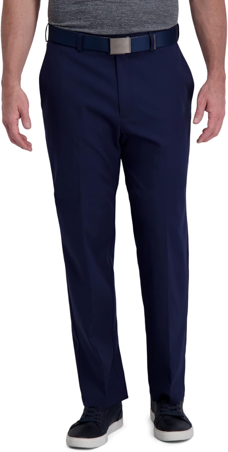 Haggar Men's Cool Right Performance Flex Classic Fit Pants