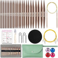 Lewhoo Circular Knitting Needles Set 13 Pairs - Complete