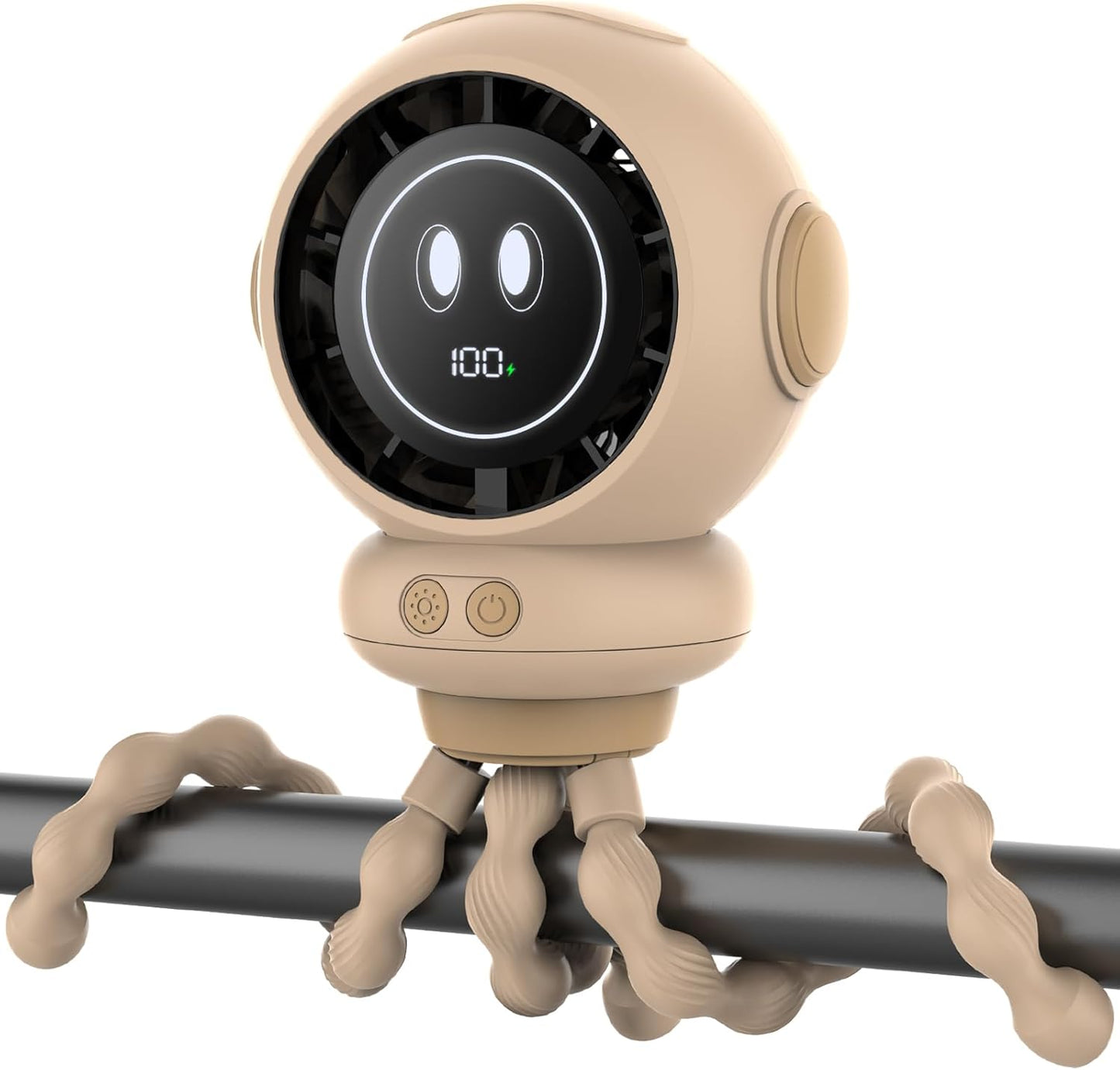 Stroller Fan with 6000mAh Battery for Baby - BreezeBoost