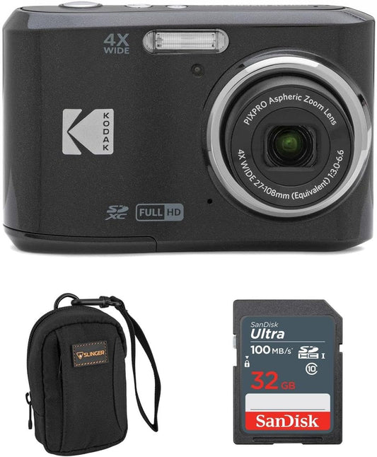 Kodak PIXPRO FZ45 16MP Full HD Digital Camera Bundle Review