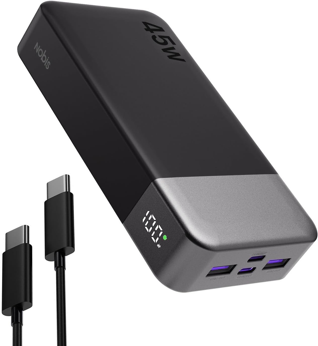 NOBIS 20000mAh Fast Charge Power Bank