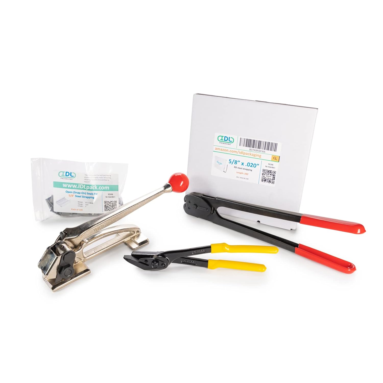 Professional Grade Steel Strapping Kit for Heavy Loads