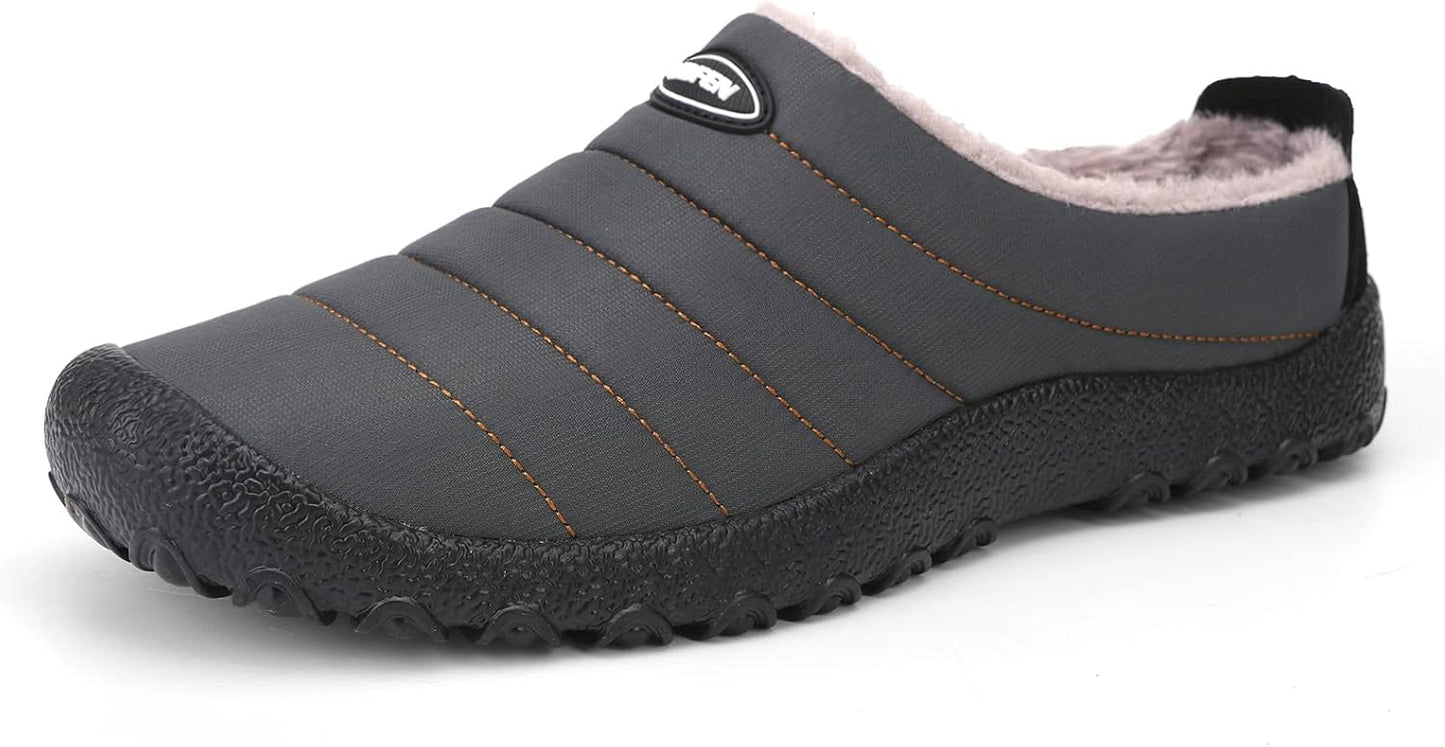 UBFEN Winter Warm Slippers with Fuzzy Plush Lining for All