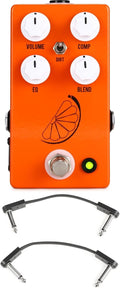 JHS Pulp 'N' Peel V4 Compressor Pedal with Patch Cables - Vintage Tone