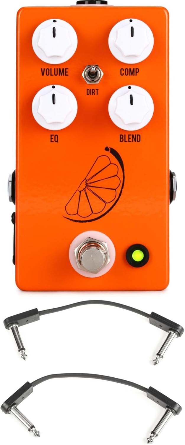 JHS Pulp 'N' Peel V4 Compressor Pedal with Patch Cables Review