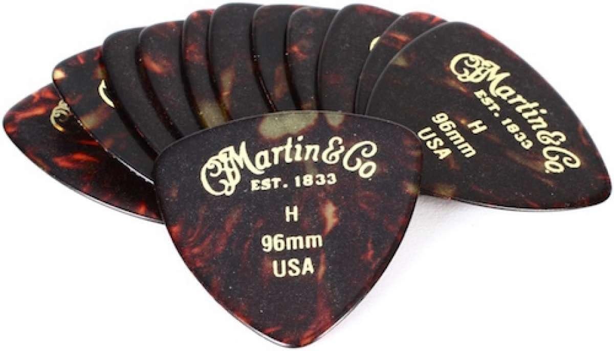 MARTIN PICK 12p/bag - High Quality Triangle Guitar Picks