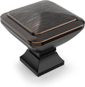 Asidrama 20 Pack 1-1/4 in Oil Rubbed Bronze Cabinet Knobs - Durable