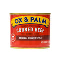 Ox & Palm Corned Beef Original Chunky Style 7 oz (Pack of 12) - Chunky
