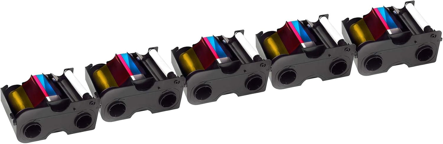 Bodno 5 x Fargo 45000 Color Ribbon - High-Quality ID Printing