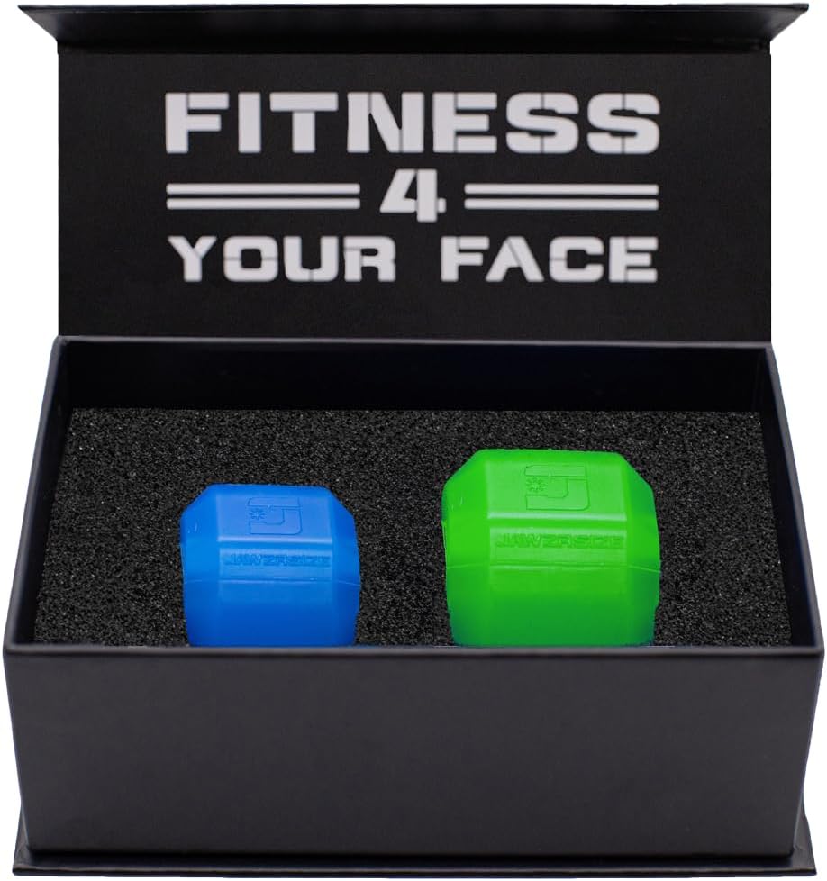 Jawzrsize Pop N Go Jaw Enhancer Bundle for a Chiseled Jawline