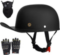 Baseball Motorcycle Helmet Half Helmet for Men Women - Classic Comfort