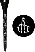 Professional Bamboo Golf Tees Set | Over 50 Tees | Colorful & Durable