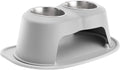 WeatherTech Double High Pet Feeding System - Elevated Bowls 8in