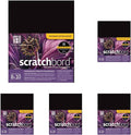 Scratch Art Panel Scratchbord 8x10 Pack of 5 - Museum Series