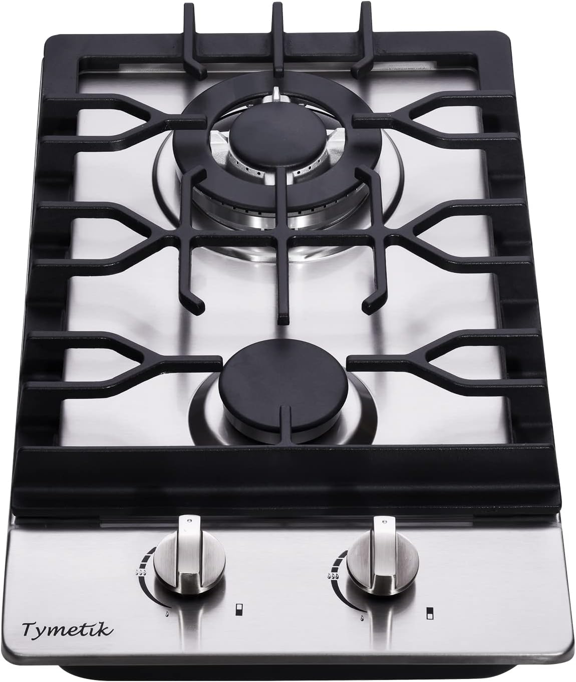 12 Inch Gas Cooktop with 2 Burners for Efficient Cooking