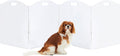 Clear Acrylic Freestanding Dog Gate 4-Panel Folding Barrier