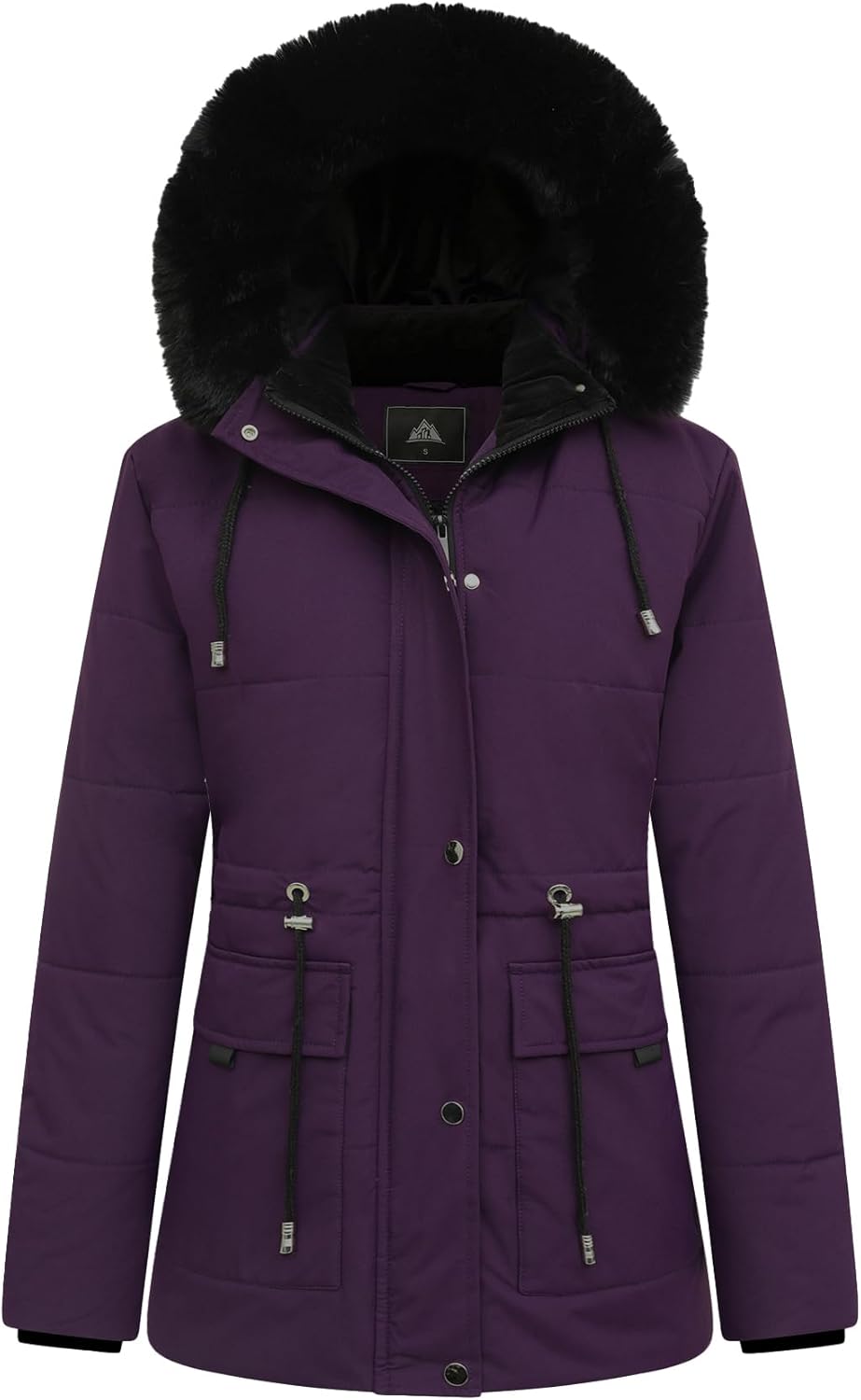 MOERDENG Women's Warm Winter Puffer Coat for Cold Weather
