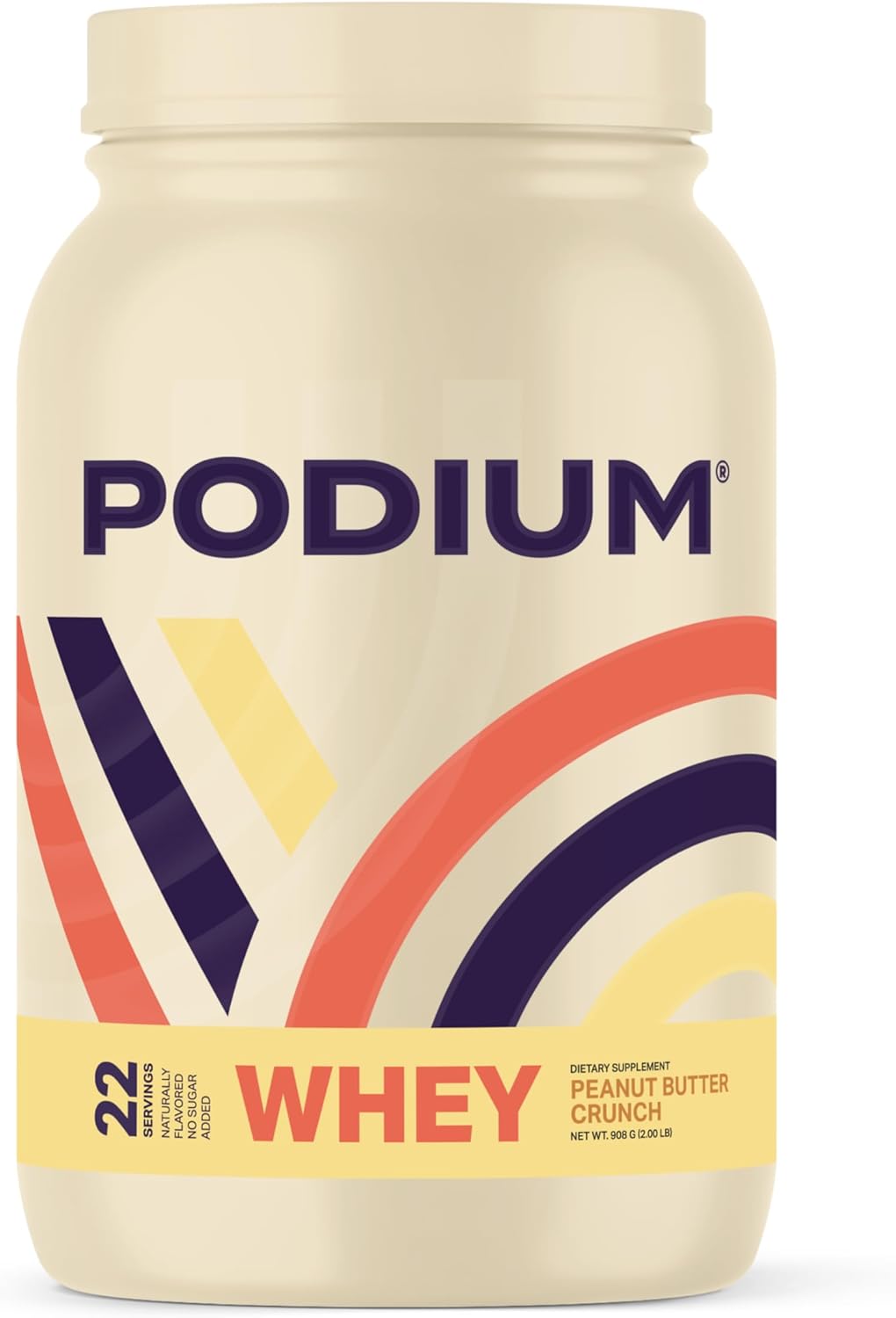 Podium Nutrition Whey Protein Powder for Lean Muscle Support