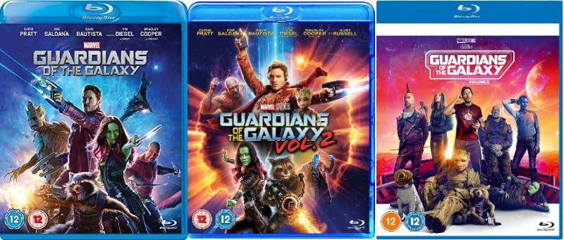 Guardians of the Galaxy 3 Movie Collection on Blu-Ray - Epic Fun