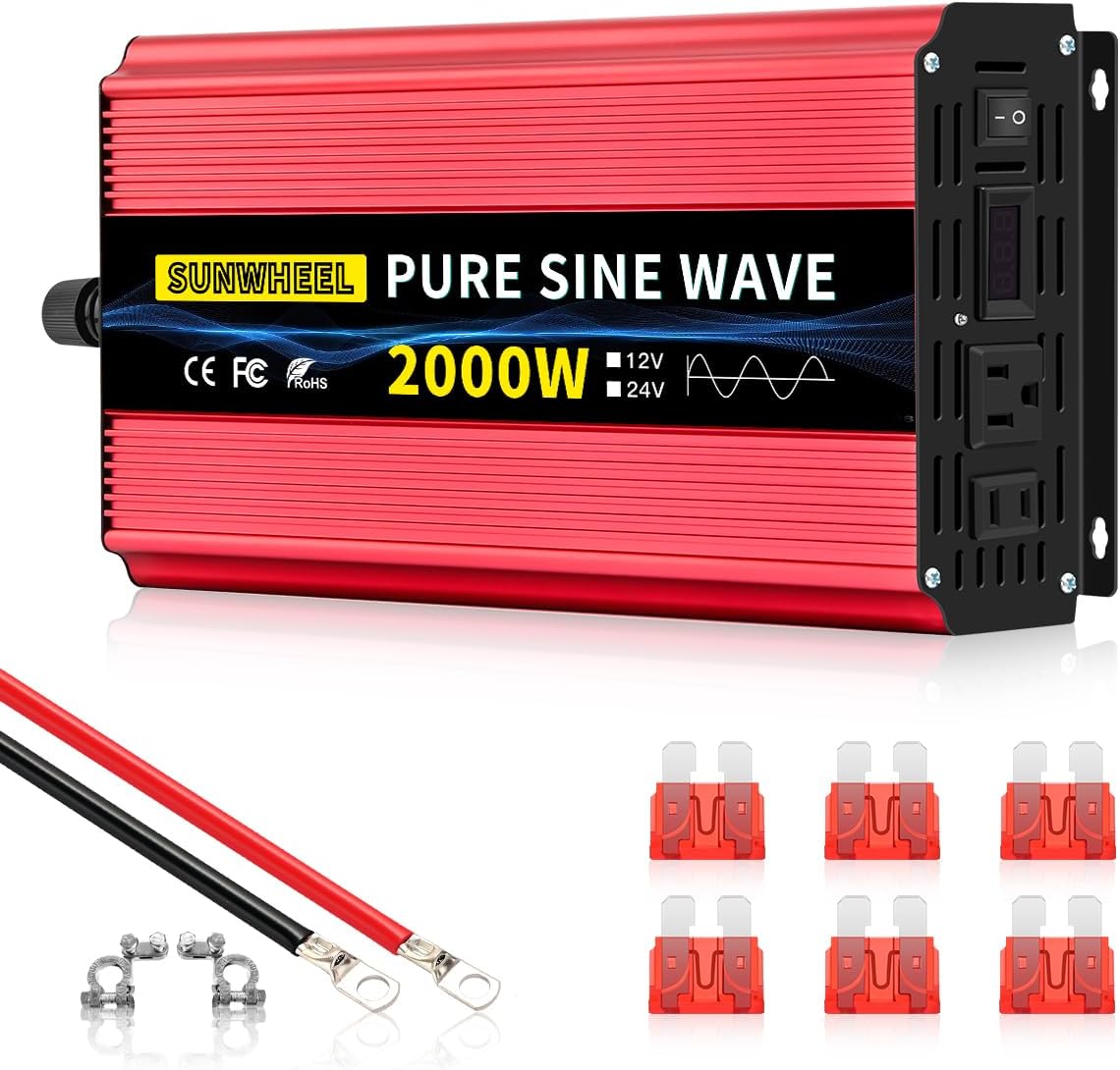2000W Pure Sine Wave Inverter for Off-Grid Power Needs