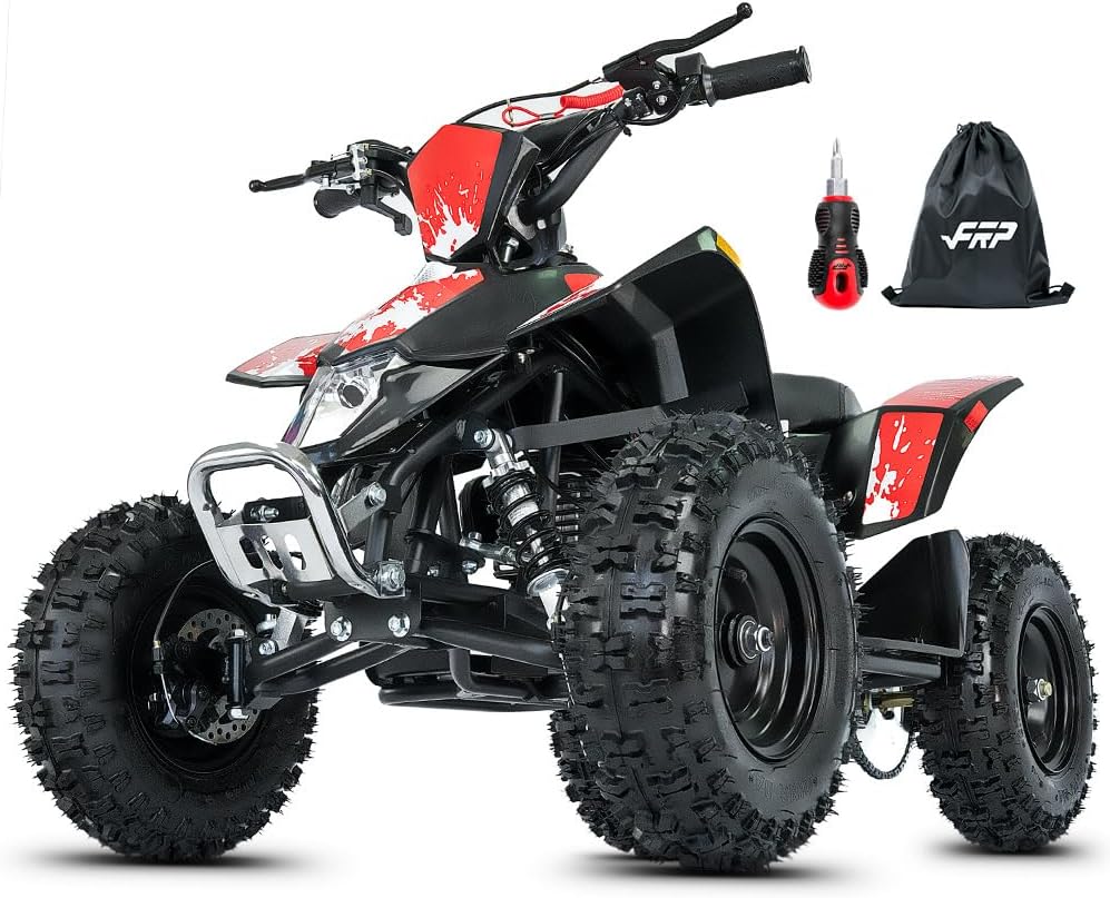 FRP Sahara 40 Kids Gas ATV - Safe and Fun Mini 4 Wheeler