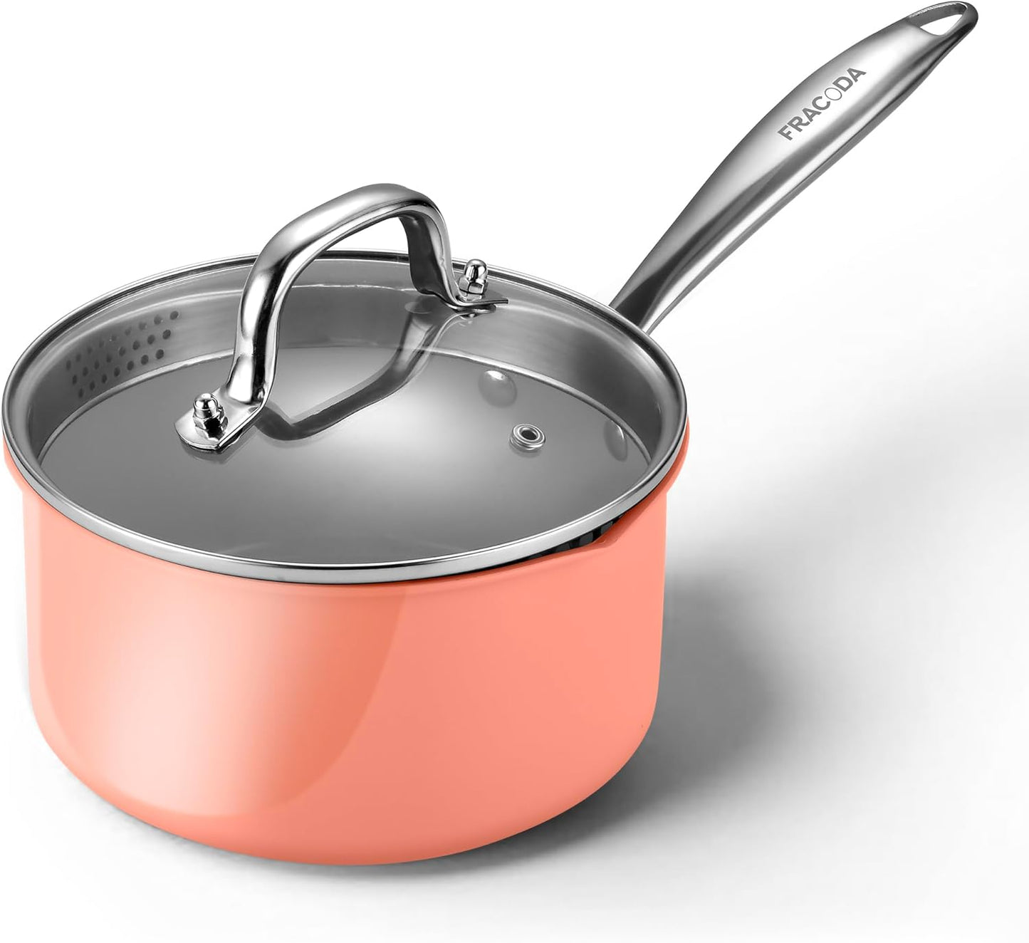 2 qt Nonstick Sauce Pan with Lid - Perfect for Healthy Cooking