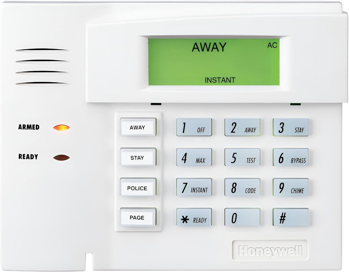 Honeywell Ademco 6150 Fixed Display Keypad for Home Security